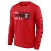 Brand new ⌛ College 👕 Shirts Fanatics Wisconsin Badgers Broad Jump Long Sleeve 👕 Shirt 🔔