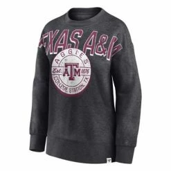 Budget 👍 College Hoodies & Sweatshirts Fanatics 👩 Women's Texas A&M Aggies Oversize Crewneck Sweatshirt 👏