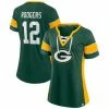 Best Pirce 🧨 NFL 👚 Shirts Fanatics 👩 Women's Green Bay Packers Aaron Rodgers #12 Athena Lace 👚 Shirt ⌛ -Fanatics Sales unnamed file 139