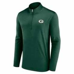 Promo ๐ NFL ๐ Shirts Fanatics Green Bay Packers Team 1/4 Zip ๐ฅฐ
