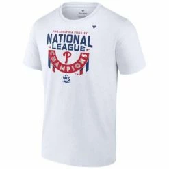 Best Sale 🔥 MLB 👕 Shirts Fanatics Philadelphia Phillies 2022 NLCS Champions Locker Room T-Shirt ✨
