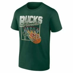 Outlet 🎁 NBA 👕 Shirts Fanatics Milwaukee Bucks Alleyoop T-Shirt 😉