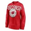 Deals ❤️ College Hoodies & Sweatshirts Fanatics 👩 Women's Wisconsin Badgers Oversize Crewneck Sweatshirt 👏 -Fanatics Sales unnamed file 2