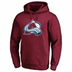 Top 10 👍 NHL Hoodies & Sweatshirts Fanatics Colorado Avalanche Logo Hoodie 👍