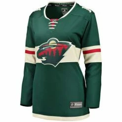 Buy ๐งจ NHL Jerseys Fanatics ๐ฉ Women Minnesota Wild Breakaway Jersey ๐