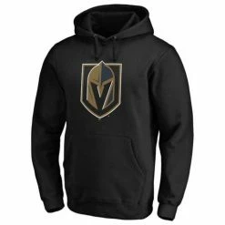 Outlet 🎉 NHL Hoodies & Sweatshirts Fanatics Vegas Golden Knights Logo Hoodie 🔔