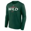 Discount 🧨 NHL 👚 Shirts Fanatics Minnesota Wild Prime Pro Long Sleeve 👚 Shirt 🌟 -Fanatics Sales unnamed file 259