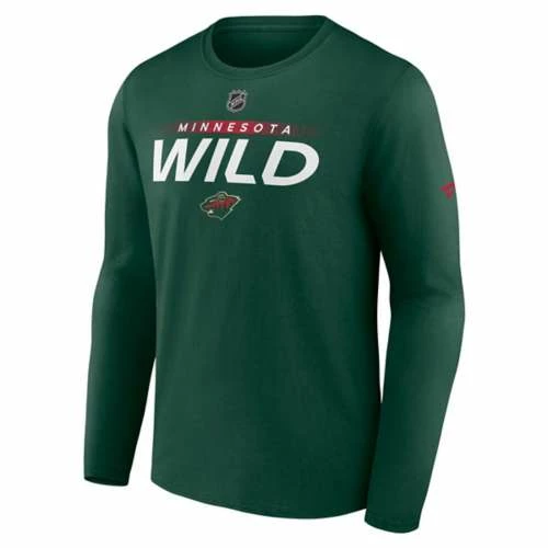 Discount 𧨠NHL π Shirts Fanatics Minnesota Wild Prime Pro Long Sleeve π Shirt π 3 Discount 𧨠NHL π Shirts Fanatics Minnesota Wild Prime Pro Long Sleeve π Shirt π