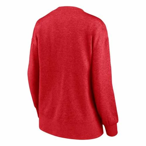 Deals ❤️ College Hoodies & Sweatshirts Fanatics 👩 Women's Wisconsin Badgers Oversize Crewneck Sweatshirt 👏 4 Deals ❤️ College Hoodies & Sweatshirts Fanatics 👩 Women's Wisconsin Badgers Oversize Crewneck Sweatshirt 👏 - Image 2