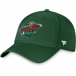 Outlet 😀 NHL Hats & Caps Fanatics Minnesota Wild Core Flex Hat ✨