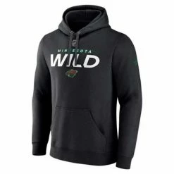 Top 10 🎁 NHL Hoodies & Sweatshirts Fanatics Minnesota Wild Prime Hoodie 🔔