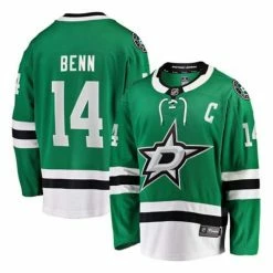 Wholesale 💯 NHL Jerseys Fanatics Dallas Stars Jamie Benn #14 Breakaway Jersey 🎉