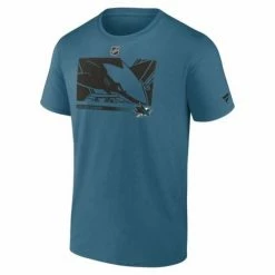Best deal ๐ NHL ๐ Shirts Fanatics San Jose Sharks Logo T-Shirt โ