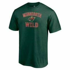 Wholesale 😀 NHL 👕 Shirts Fanatics Minnesota Wild Victory Arch T-Shirt 🧨