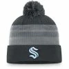 Cheapest 🥰 NHL Hats & Caps Fanatics Seattle Kraken Cuffed Pom Beanie ❤️ -Fanatics Sales unnamed file 536