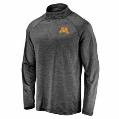 Budget 🛒 College 👕 Shirts Fanatics Minnesota Golden Gophers Striated 1/4 Zip Top 😉
