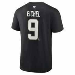 Best deal ๐ฅฐ Fanatics NHL ๐ Shirts Jack Eichel #9 Name & Number T-Shirt โจ