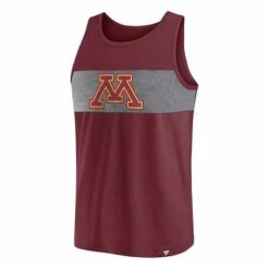 Cheapest 🎉 College Tanks Fanatics Minnesota Golden Gophers Iconic Tank 🎁