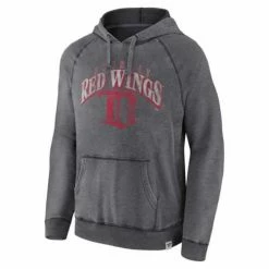 Brand new โญ NHL Hoodies & Sweatshirts Fanatics Detroit Red Wings Broken Hoodie ๐คฉ