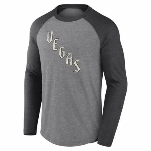 Cheap π NHL π Shirts Fanatics Vegas Golden Knights 2022 Reverse Retro Raglan Long Sleeve π Shirt π 3 Cheap π NHL π Shirts Fanatics Vegas Golden Knights 2022 Reverse Retro Raglan Long Sleeve π Shirt π